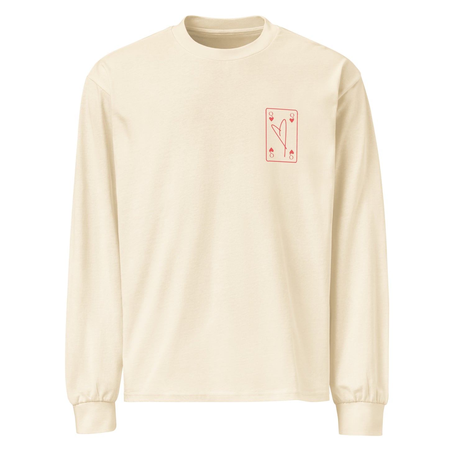 Queens Make Their Own Luck Crewneck [Text in Poppy]